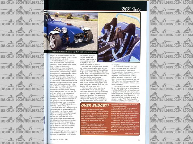 Which Kit Nov 03 MK Indy Build Page2